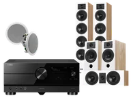 Kino domowe - Yamaha RX-A4A (czarny) + Diva 6 + 3 + 7 (dąb) + RD 260 - miniaturka - grafika 1