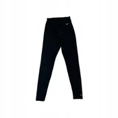 Legginsy - Getry legginsy dziewczęce czarne NIKE 8/10 lat - Nike - miniaturka - grafika 1