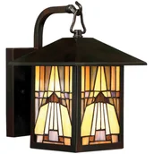 Lampy ogrodowe - Quoizel INGLENOOK QZ/INGLENOOK2/S kinkiet 1x60W E27 - miniaturka - grafika 1