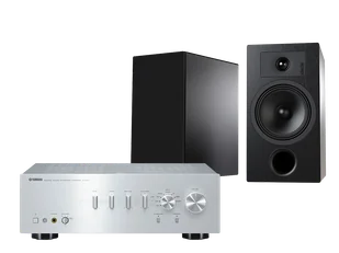 Yamaha A-S701 (srebrny) + Tesi 3 (czarny) - Zestawy stereo - miniaturka - grafika 1