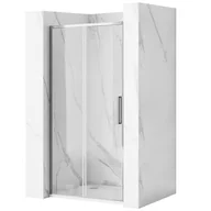 Ścianki i drzwi prysznicowe - Rea Drzwi Prysznicowe Przesuwne REA Rapid Slide 160 Chrom - miniaturka - grafika 1
