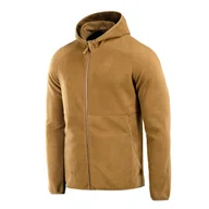 Odzież taktyczna i umundurowanie - M-Tac - Bluza męska Lite Microfleece Hoodie - Coyote Brown - 20026017 - miniaturka - grafika 1