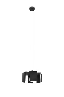 Sollux Lighting Tulip lampa wisząca 1-punktowa czarna SL.0667 SL.0667 - Lampy sufitowe - miniaturka - grafika 1