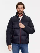 Kurtki męskie - Tommy Hilfiger Kurtka zimowa Tech Stand Collar MW0MW27586 Granatowy Regular Fit - miniaturka - grafika 1