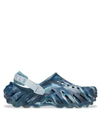 Klapki i japonki męskie - Crocs Klapki Echo Marbled Clog 208454 Kolorowy - miniaturka - grafika 1