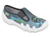 Kapcie damskie - Befado buty Obuwie dziecięce kapcie pantofle dla chłopca - 25 - miniaturka - grafika 1