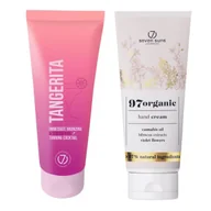 Balsamy i kremy do opalania - 7suns Tangerita Koktajl Opalający Z Bronzerem 100ml  + Krem Do Rąk 75ml - miniaturka - grafika 1