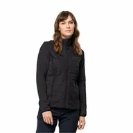 Kurtki damskie - Damska kurtka Jack Wolfskin BERGLAND HYBRID W black - L - miniaturka - grafika 1