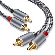 Kable - Reagle Kabel 2Rca - 2Rca Cinch Pro Ofc Hq Audio Stereo 2M - miniaturka - grafika 1