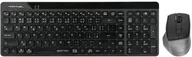 Zestawy myszka + klawiatura - A4 Tech A4Tech A4tech FG2400 Air2 bezprzewodowy zestaw biurowy klawiatury z myszą CZ czarny - miniaturka - grafika 1