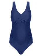 Stroje kąpielowe - Strój kąpielowy jednoczęściowy damski niebieski, r.XL - miniaturka - grafika 1