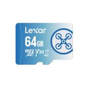 Karty pamięci - Lexar Fly Microsdxc 1066X Uhs-I / R160/W60Mb (C10/A2/V30/U3) 64Gb - miniaturka - grafika 1