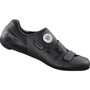 SHIMANO Rower szosowy - Buty kolarskie SH-RC502, czarny SZEROKI - Buty rowerowe - miniaturka - grafika 1