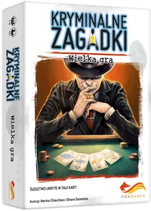 Escape Room. Kryminalne zagadki: Wielka gra - Martino Chiacchiera, Silvano Sorrentino - gra planszowa - Gry planszowe - miniaturka - grafika 1