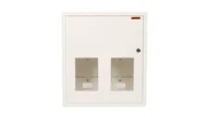 Rozdzielnie elektryczne - Karwasz Szafka licznikowa podtynkowa 2-licznikowa 1-fazowe 12 modułów IP30 RW-1-2L-12 Z/O RW-1-2L-12 Z/O - miniaturka - grafika 1