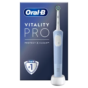 Oral-B Vitality Pro Protect X Vapour Blue elektryczna szczoteczka do zębów - Szczoteczki elektryczne - miniaturka - grafika 1
