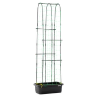 Pozostałe akcesoria do uprawy roślin - Doniczka + stojak do uprawy ogórków CUCU GROW BOX 60x30x178cm - CULTIVO - miniaturka - grafika 1