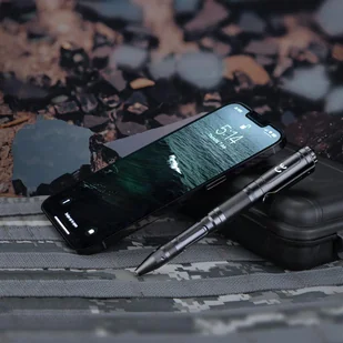 Fenix - Długopis taktyczny EDC - Czarny - T6 black - Latarki - miniaturka - grafika 9
