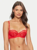 Biustonosze - Gossard Biustonosz z fiszbiną Fiesta 19705 Czerwony - miniaturka - grafika 1