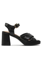 Sandały damskie - Clarks Sandały Ritzy75 Rae 26176646 Czarny - miniaturka - grafika 1