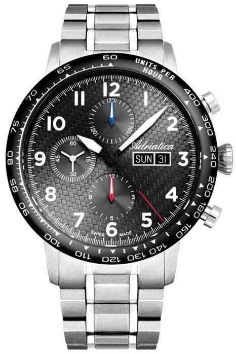 Zegarek męski Adriatica A8383.4126ACH srebrny