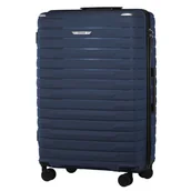 Walizki - Walizka Duża z Polipropylenu Granatowa - miniaturka - grafika 1