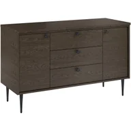 Szafki łazienkowe - Szafka łazienkowa stojąca Leo 120x45.6x71.9 cm brązowa orzech Hudson Roca - miniaturka - grafika 1