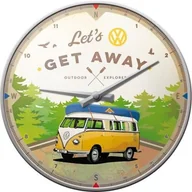Zegary - Nostalgic-Art Nostalgic-Art zegary ścienne - Volkswagen Bulli 51092 - miniaturka - grafika 1