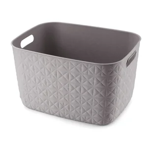 Plastikowy koszyk do przechowywania 38x29x22 cm Softex – Curver - Kosze wiklinowe - miniaturka - grafika 1