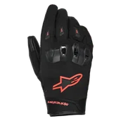 Rękawice motocyklowe - Rękawice Motocyklowe SP X Z Drystar® Czarny/Czerwony/Fluorescencyjny4XL - miniaturka - grafika 1