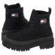 Kozaki damskie - Trapery Tommy Jeans Foxing Boot EN0EN01903 BDS (TH532-a) Tommy Hilfiger - miniaturka - grafika 1