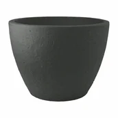 Donice - Donica plastikowa Stone śr.60 cm antracytowa Vog - miniaturka - grafika 1