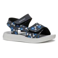Buty dla chłopców - Geox B Sandały Lightfloppy, sandały dla niemowląt, Granatowy, 22 EU - miniaturka - grafika 1