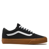 Trampki damskie - Tenisówki Vans Old Skool VN000CR5B9M1 Czarny - miniaturka - grafika 1