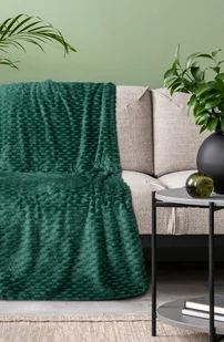 Koc 70 x 160 Flanelowy Design Cindy6 C.Zieleń - Koce - miniaturka - grafika 6