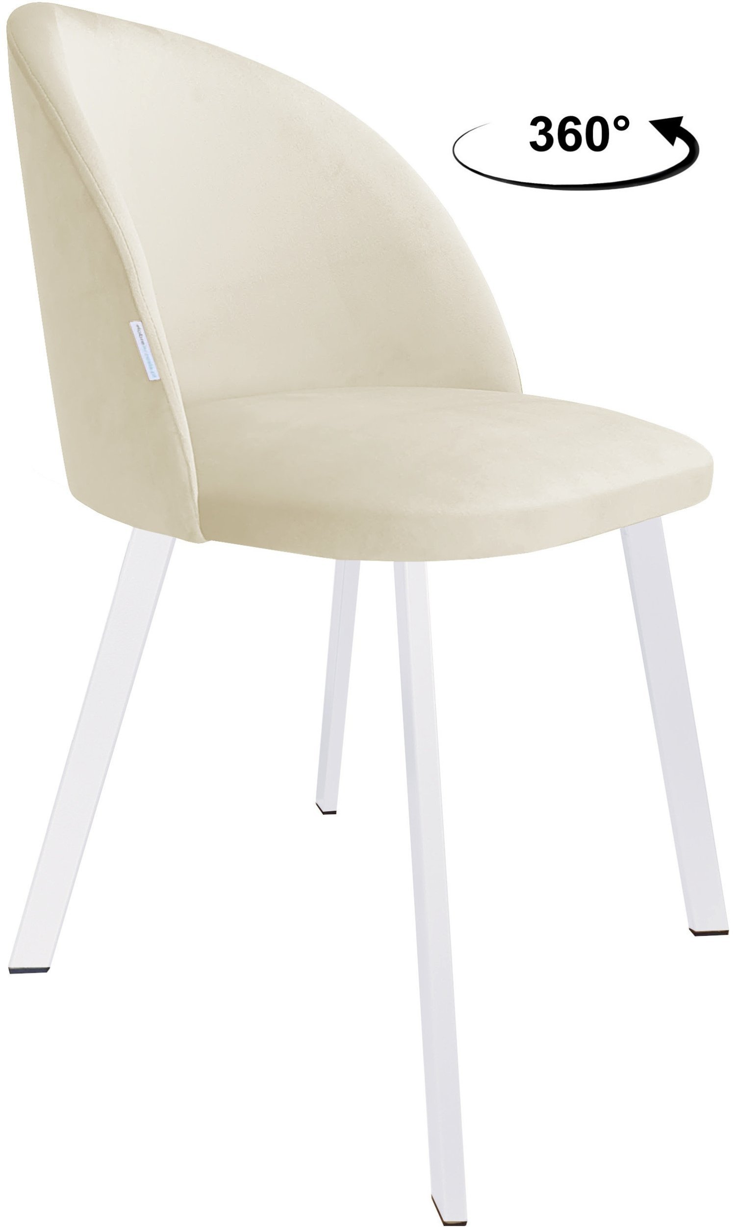Krzesło obrotowe Colin podstawa Profil biała MG50