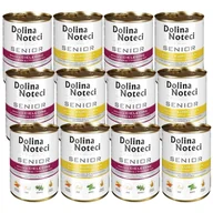 Mokra karma dla psów - Dolina Noteci PREMIUM Senior Mix Smaków 12x400g - miniaturka - grafika 1