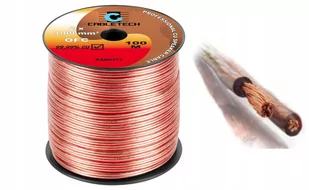 CABLETECH KAB0317 Kabel gonikowy OFC 1.0mm 100m - Kable - miniaturka - grafika 2
