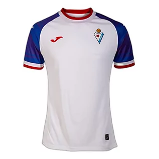 Koszulki męskie - Joma Męski t-shirt Eibar Sezon 2022/23, koszulka z krótkim rękawem, biały, S, biały, S - grafika 1
