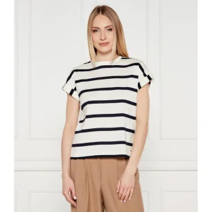 Tommy Hilfiger T-shirt Regular Fit - Koszulki i topy damskie - miniaturka - grafika 1