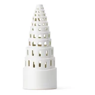 Świeczniki - Biały ceramiczny świecznik świąteczny Kähler Design Lighthouse, ø 9 cm - miniaturka - grafika 1