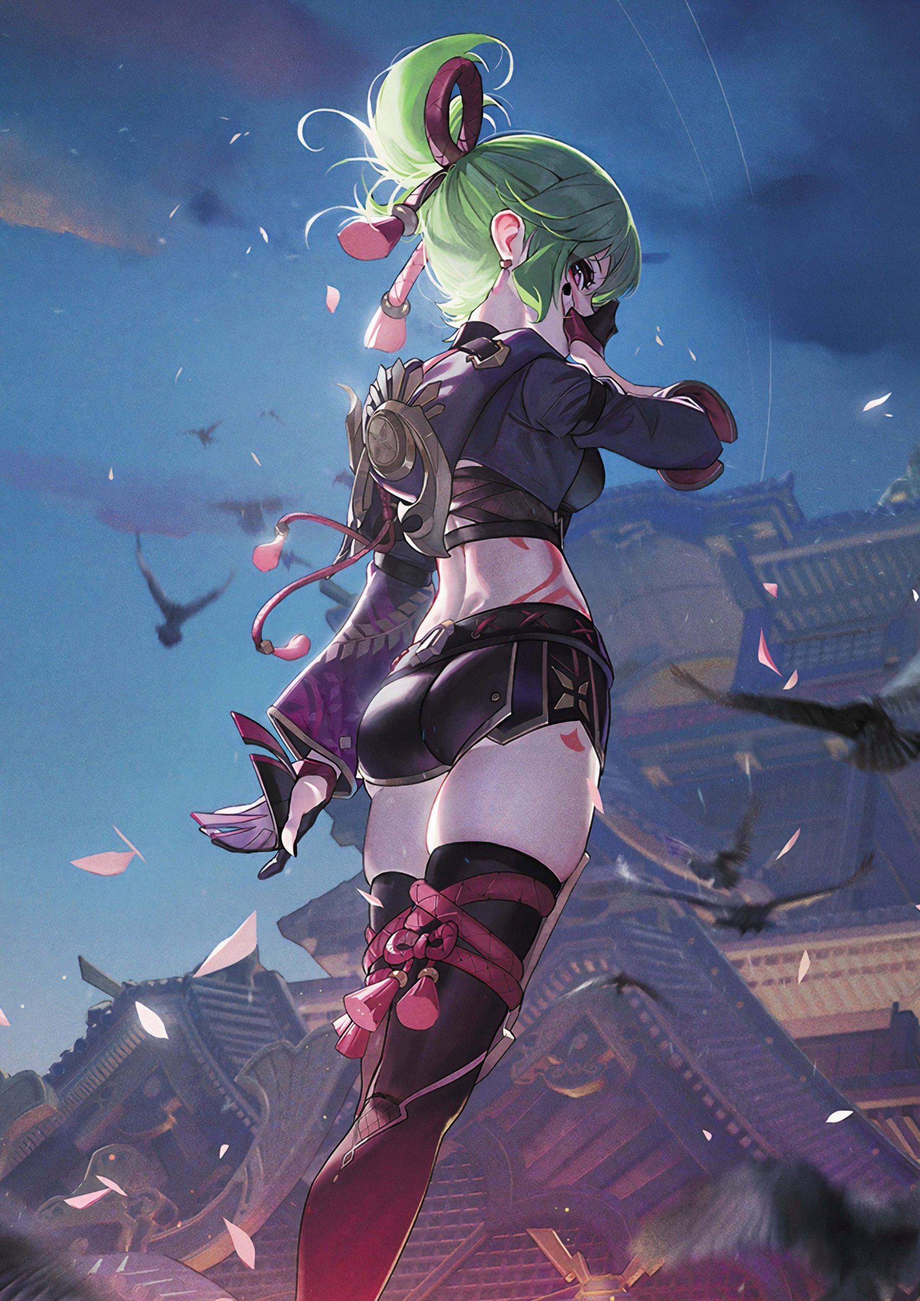 Plakat A1 Genshin Impact Kuki Shinobu