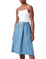 Spódnice - GERRY WEBER Edition Spódnica damska, Niebieski denim z używaną, - miniaturka - grafika 1