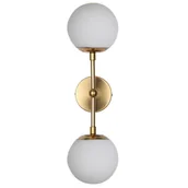 Lampy ścienne - Kinkiet podwójny złoty DORADO Maxi - miniaturka - grafika 1