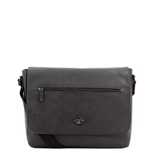 Lee Cooper - Duża torba na ramię - LC975072, czarny - Torby męskie - miniaturka - grafika 1