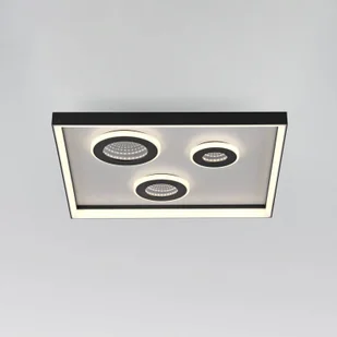 Paul Neuhaus Lampa sufitowa LED Dune, 45 cm, czarny, CCT, ściemniany. - Lampy sufitowe - miniaturka - grafika 1