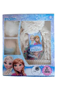 Czapka dziecięca Disney Frozen z pomponem zimowa - Czapki i chusty sportowe męskie - miniaturka - grafika 1