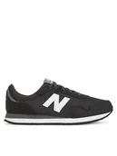 Buty dla dziewczynek - New Balance Sneakersy GC323BK Czarny - miniaturka - grafika 1