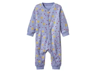 Pajacyki dla niemowląt - Lupilu Pajacyk niemowlęcy z biobawełny Fioletowy 50/56 - miniaturka - grafika 1