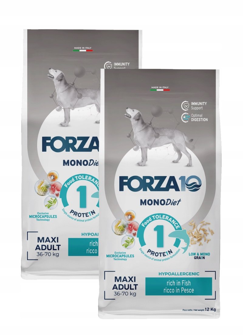 Forza 10 Maxi Diet, ryba - 2 x 12 kg